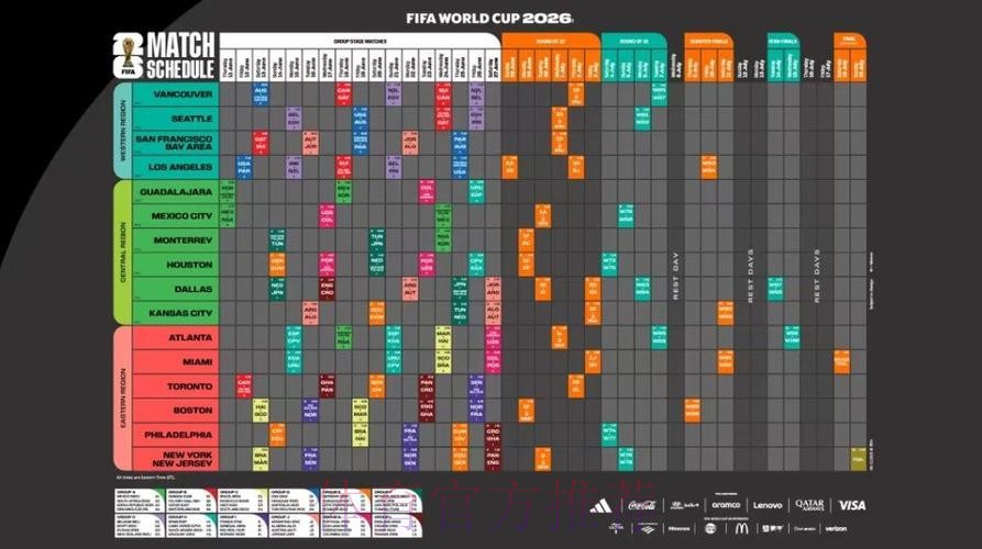 2026世界杯完整赛程今日实时赛程直播平台